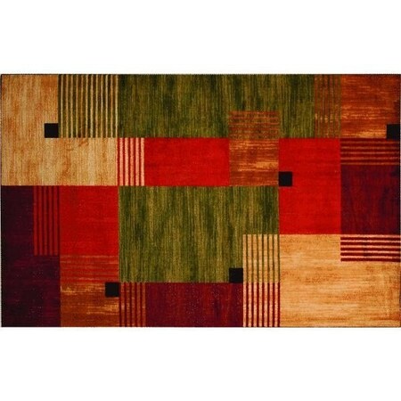 Mohawk Free Form Box Print Rug 10276-416-30046